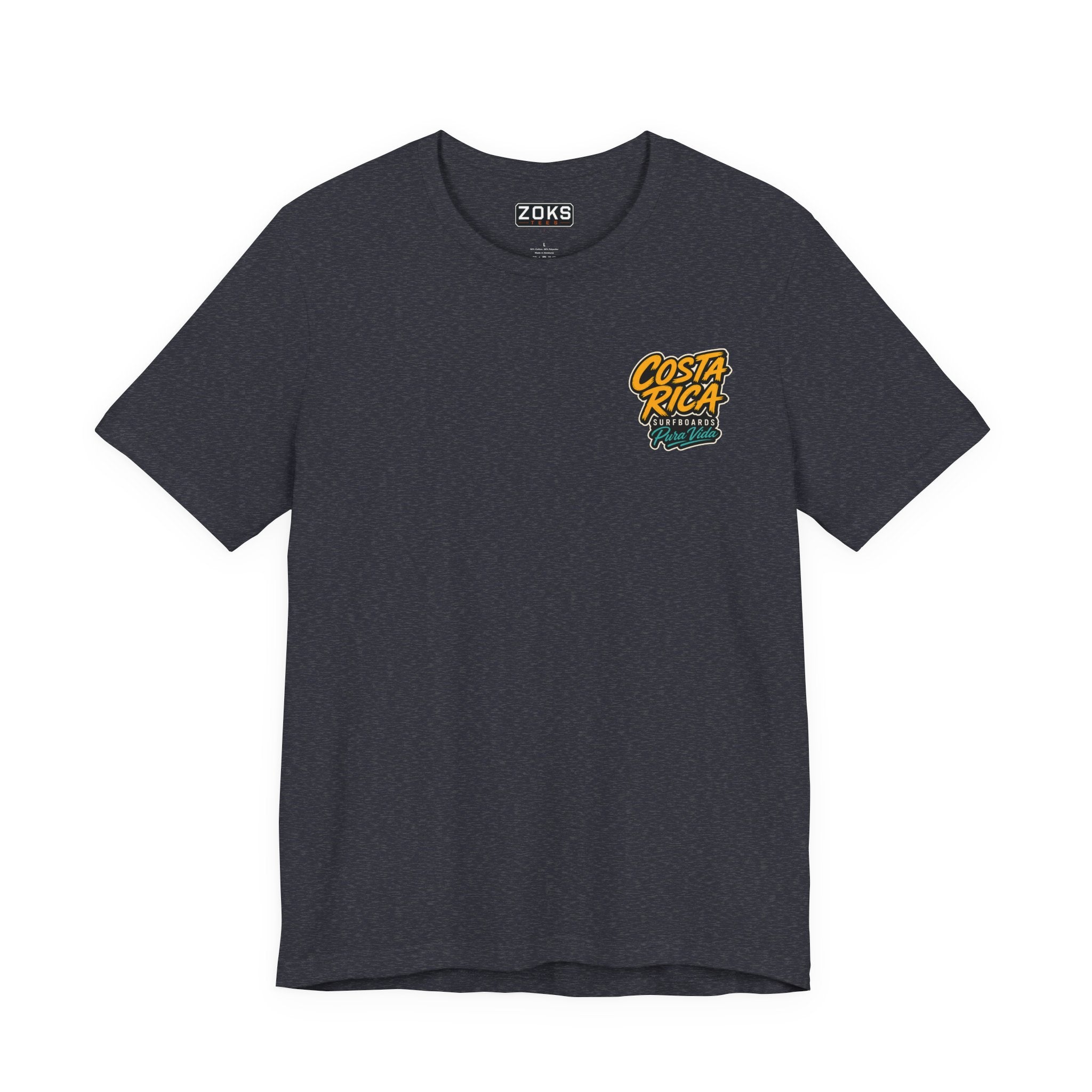 Pura Vida Sloth Beach Costa Rica T-Shirt – Retro Tropical Surf Graphic Tee