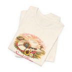 Women's Sweet Home Floral Cowboy Hat Tee — Country Vintage Graphic T-Shirt