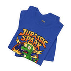 Jurassic Spark T‑Shirt — Retro Electric Dinosaur Graphic Tee