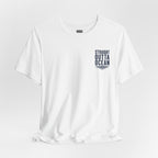 Straight Outta Ocean Retro Sunset Beach T-Shirt