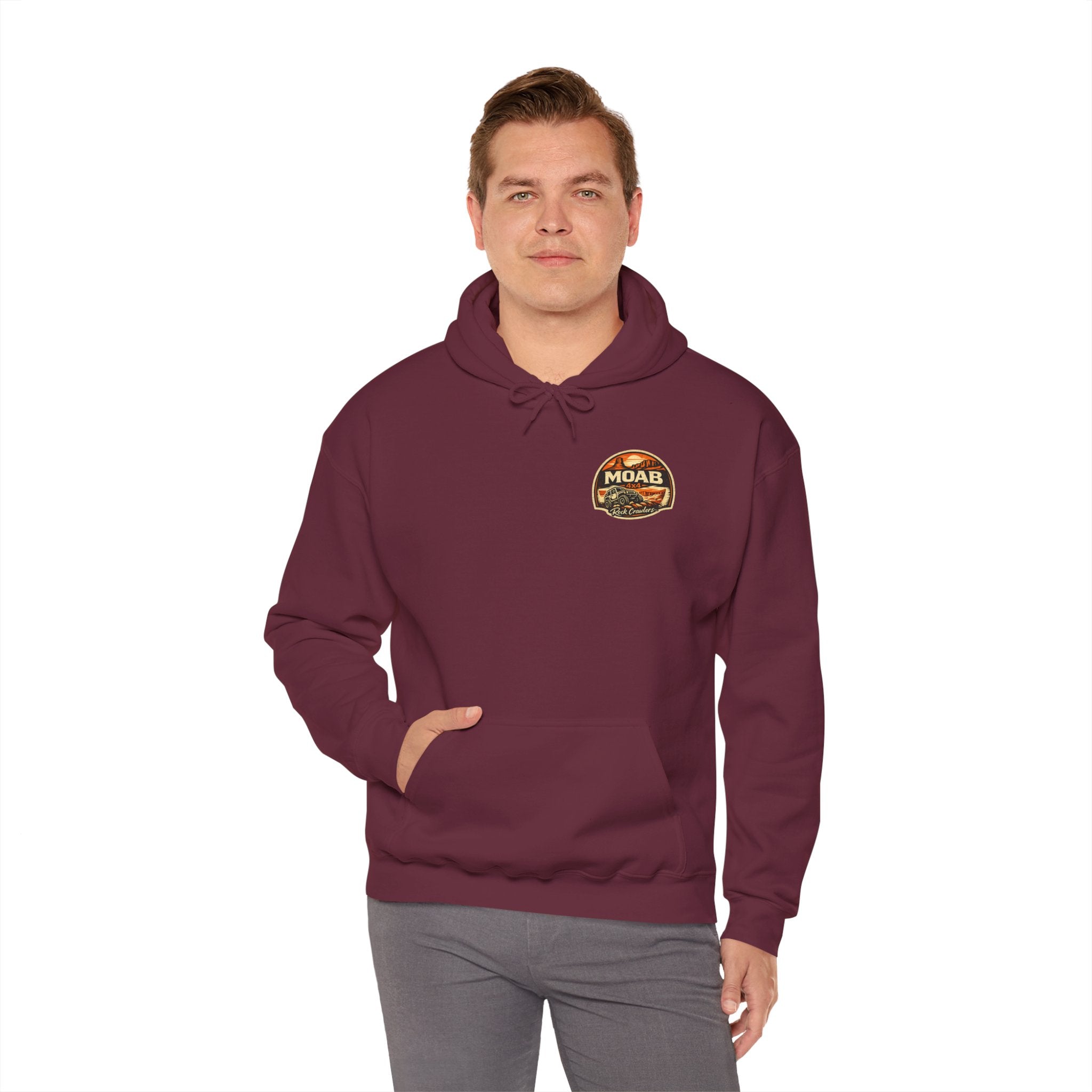 Moab 4x4 Off-Road Hoodie — Vintage Rock Crawler Pullover