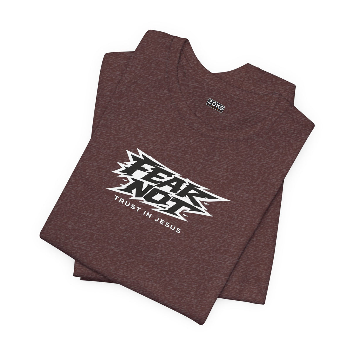 Fear Not - Trust in Jesus T-Shirt — Vintage Olive Christian Tee