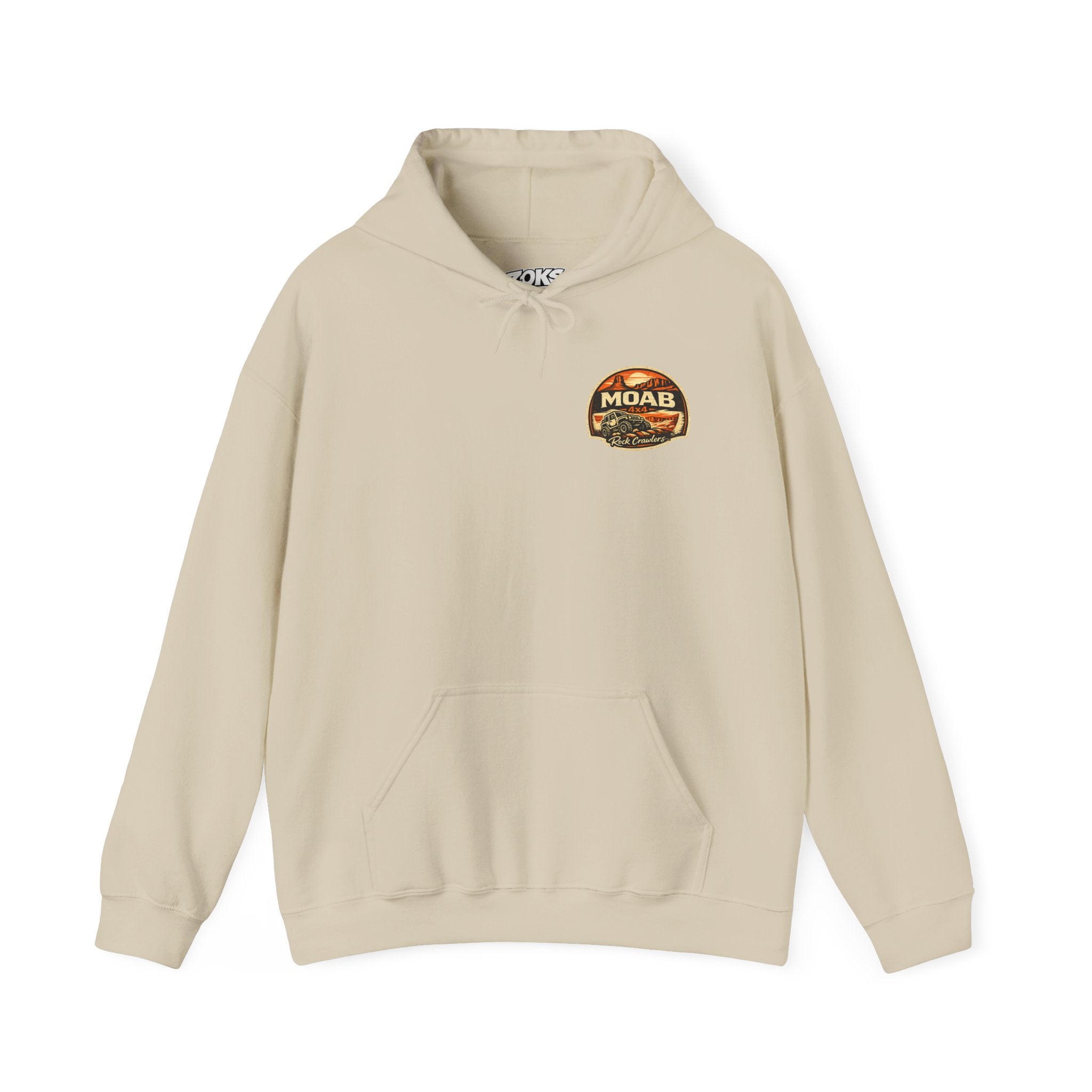 Moab 4x4 Off-Road Hoodie — Vintage Rock Crawler Pullover