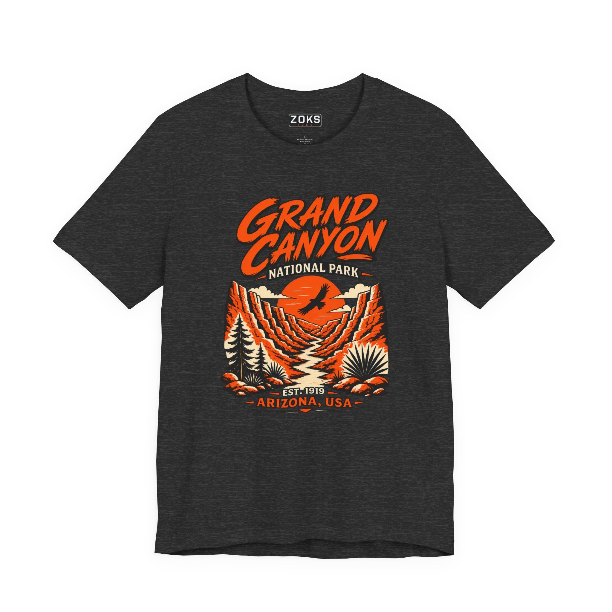 Grand Canyon National Park Tee — Retro Arizona Sunset Graphic T-Shirt