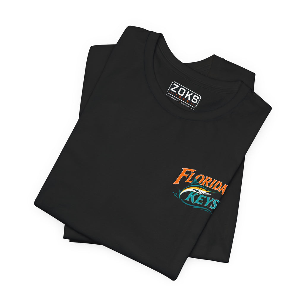 Florida Keys Marlin Sunset T-Shirt — Key West & Key Largo Fishing Tee