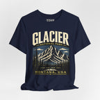Glacier National Park Vintage Montana Mountain T-Shirt