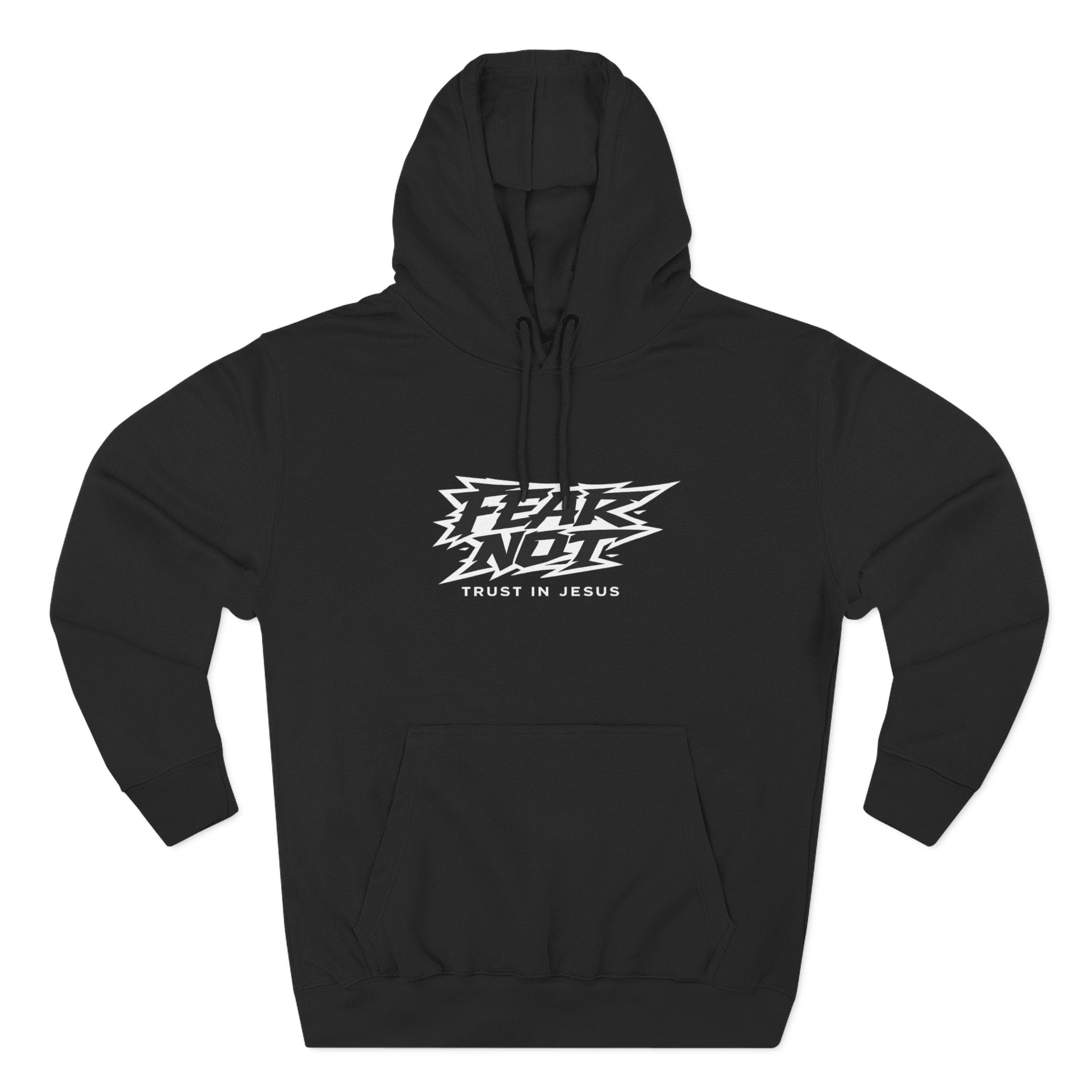 Fear Not Hoodie — "Trust in Jesus" Christian Graphic Hoodie