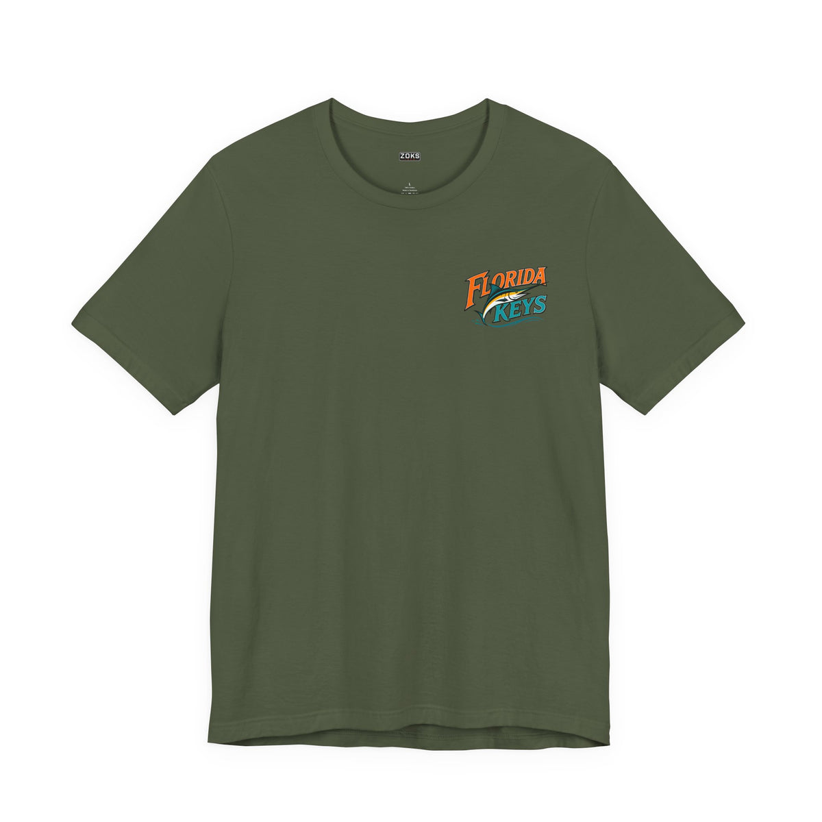 Florida Keys Marlin Sunset T-Shirt — Key West & Key Largo Fishing Tee