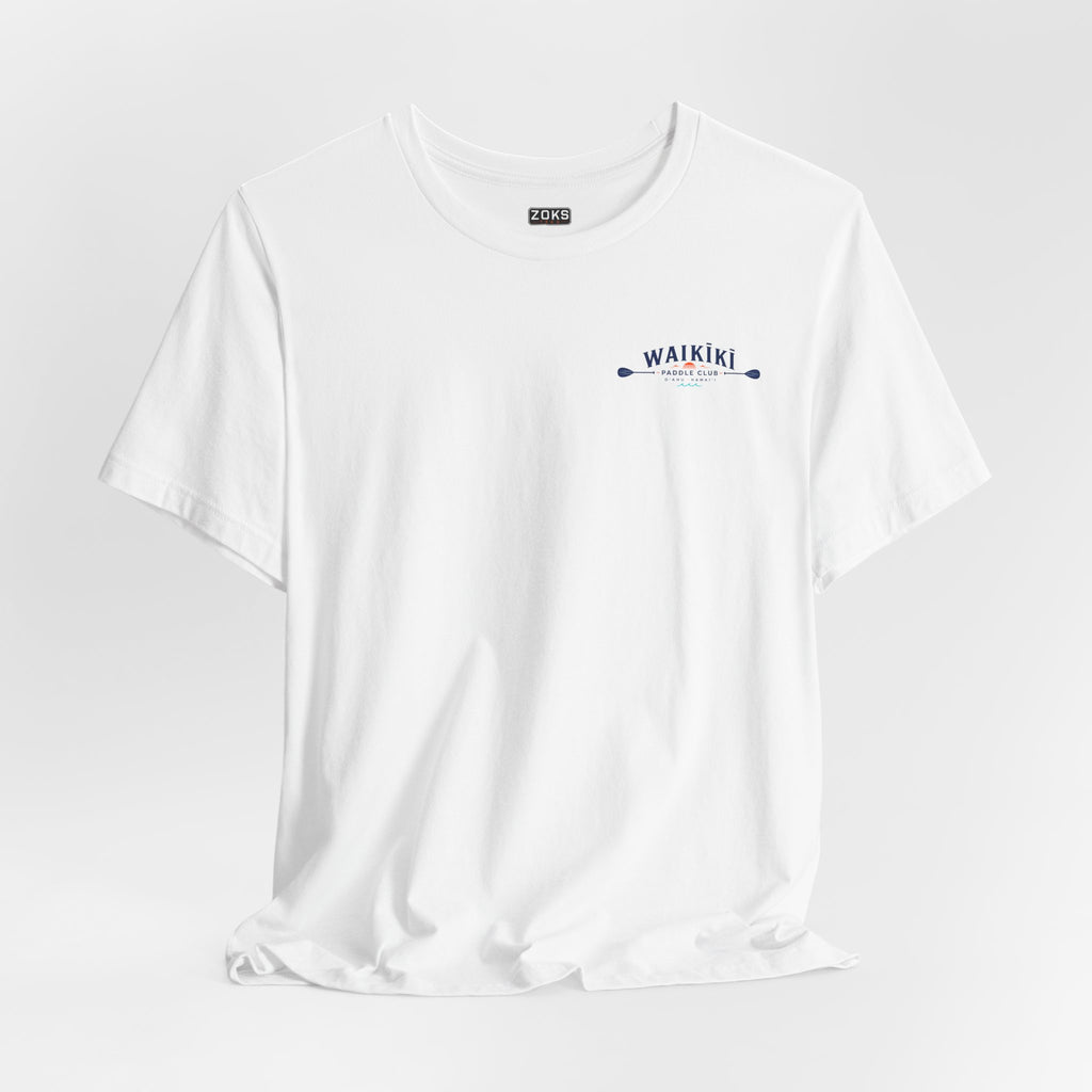 WAIKĪKĪ Paddle Club T-Shirt | Oʻahu Hawaiʻi Surf & Beach Tee