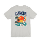 Cancún Mexico Sunset Sail T-Shirt — Beach Vacation Tee