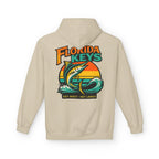 Florida Keys Fishing Hoodie — Key West Key Largo Sunset Marlin Design