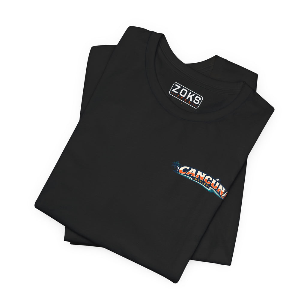 Cancún Sunset Sail Tee — Tropical Beach Vacation T-Shirt