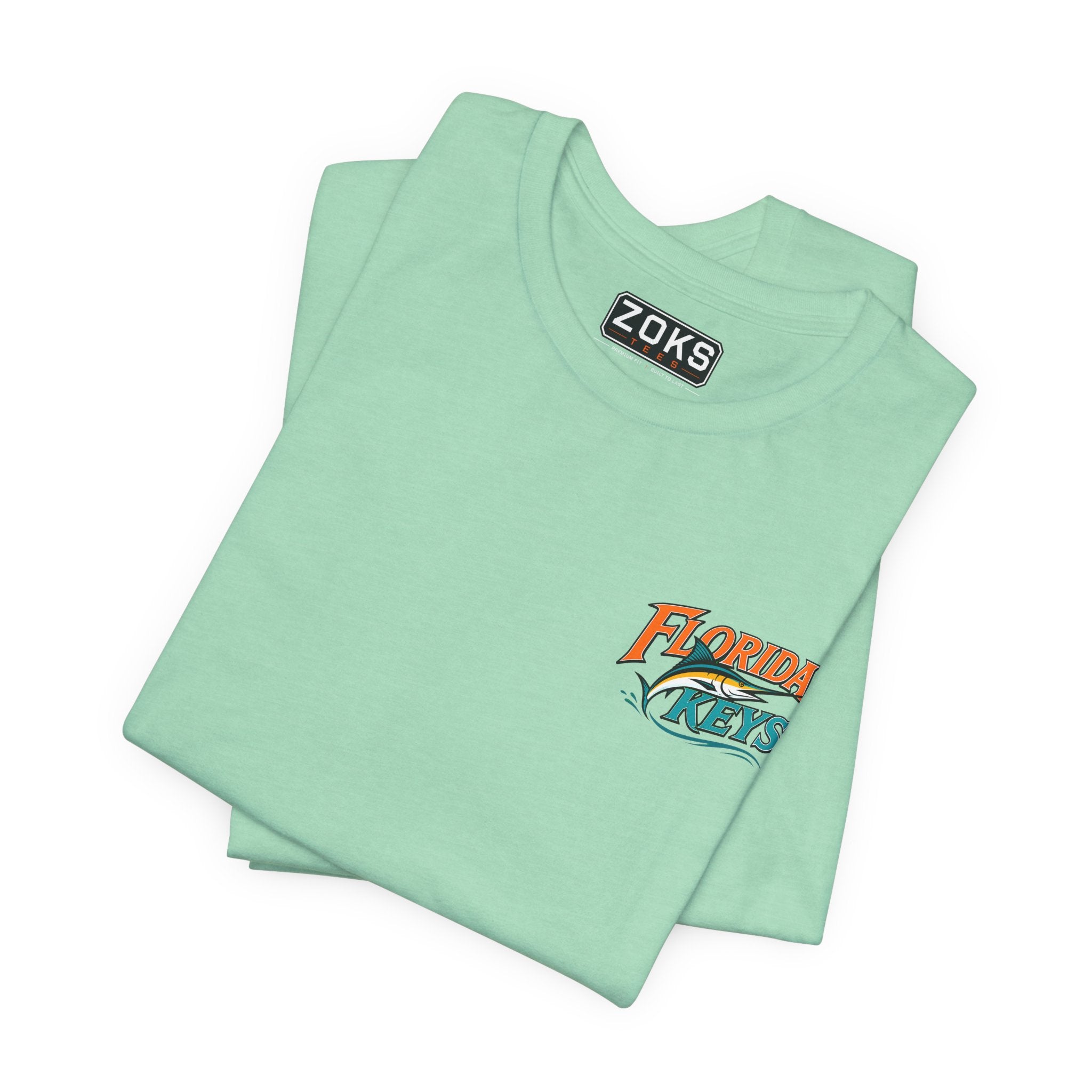 Florida Keys Marlin Sunset T-Shirt — Key West & Key Largo Fishing Tee