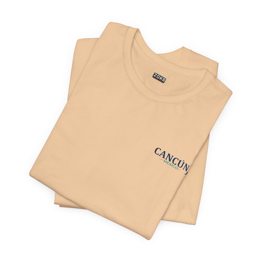 Cancún Mexico Sunset Sail T-Shirt — Beach Vacation Tee