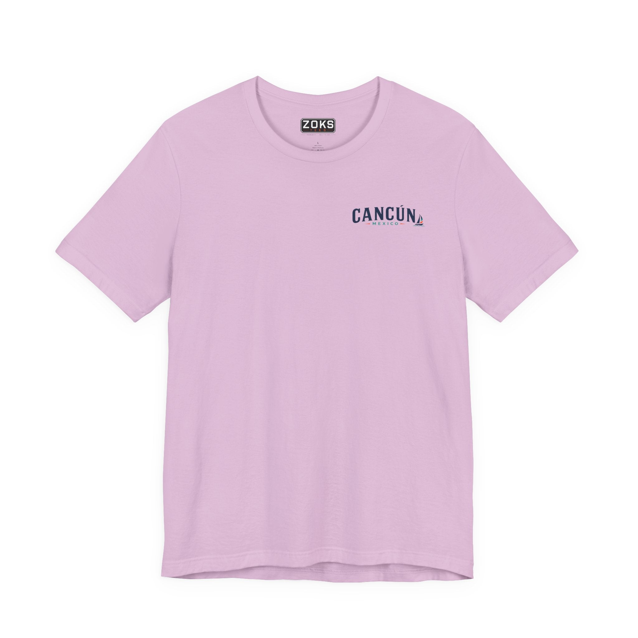 Cancún Mexico Sunset Sail T-Shirt — Beach Vacation Tee
