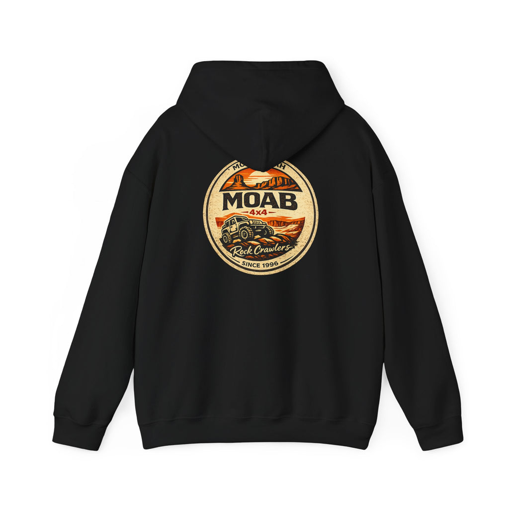 Moab 4x4 Off-Road Hoodie — Vintage Rock Crawler Pullover