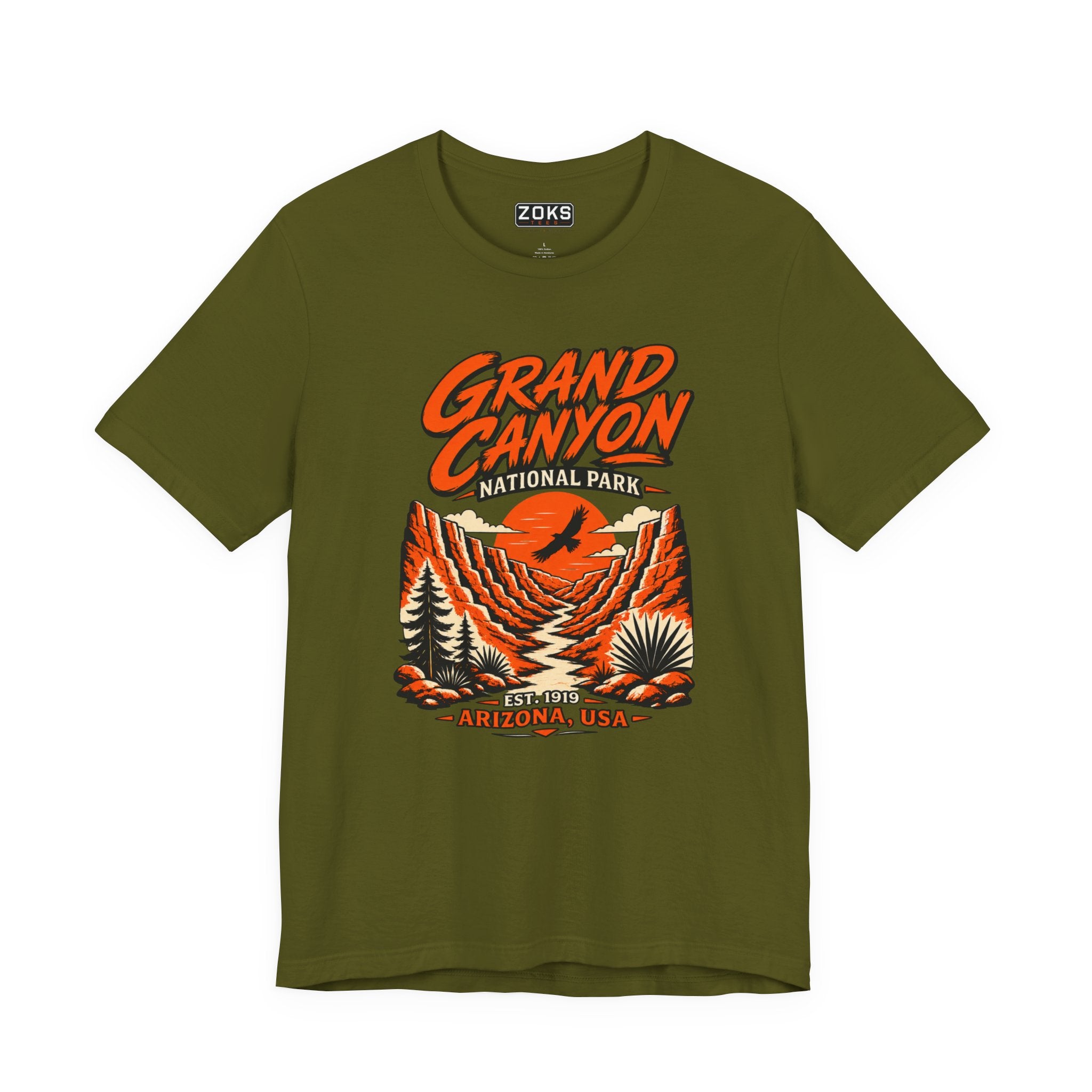 Grand Canyon National Park Tee — Retro Arizona Sunset Graphic T-Shirt