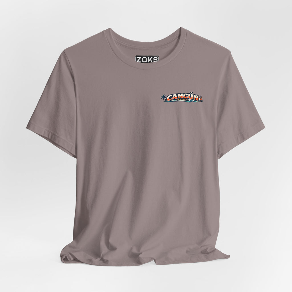 Cancún Sunset Sail Tee — Tropical Beach Vacation T-Shirt