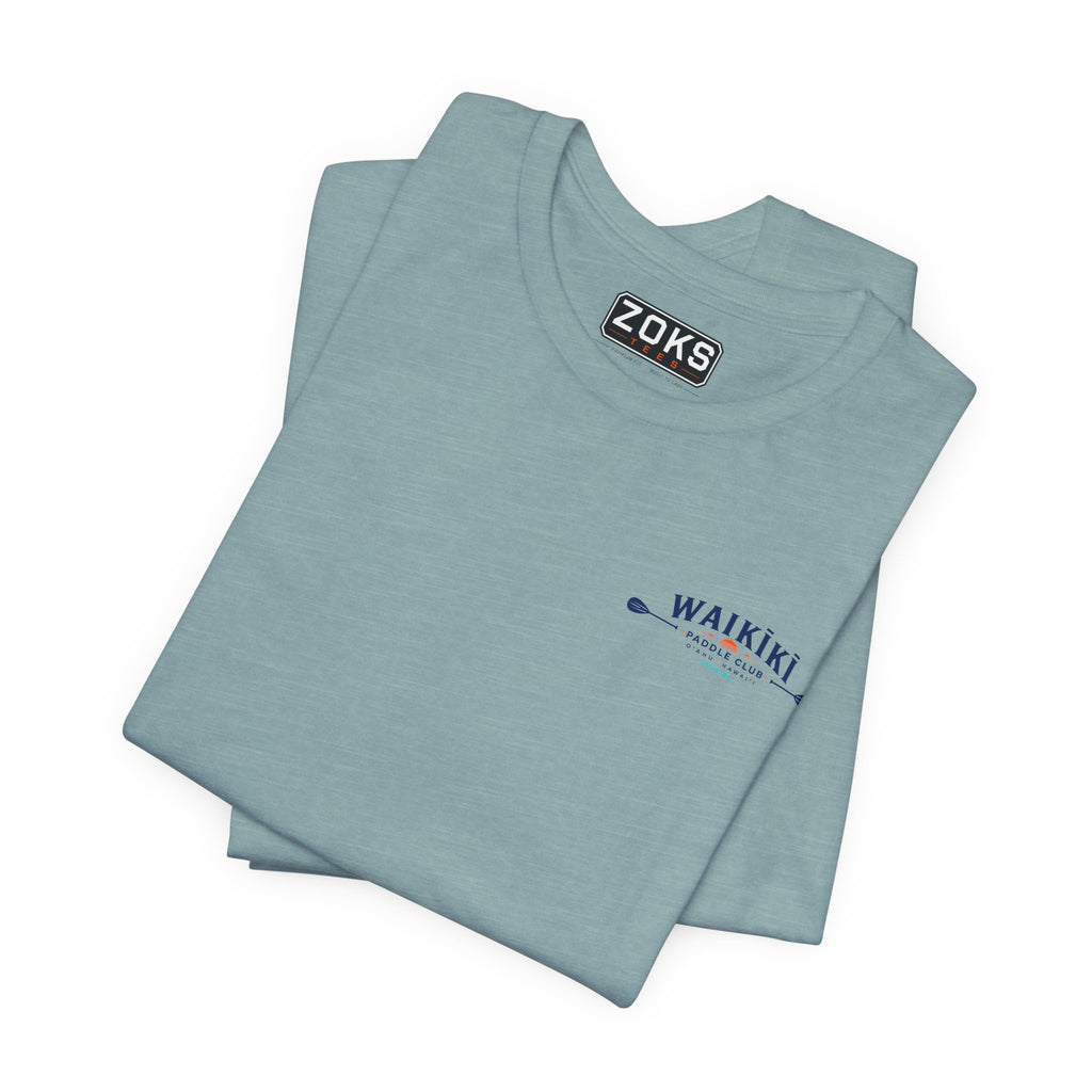 WAIKĪKĪ Paddle Club T-Shirt | Oʻahu Hawaiʻi Surf & Beach Tee