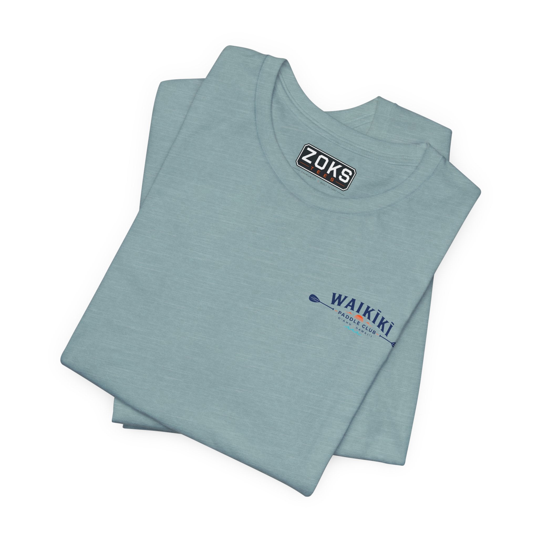 WAIKĪKĪ Paddle Club T-Shirt | Oʻahu Hawaiʻi Surf & Beach Tee