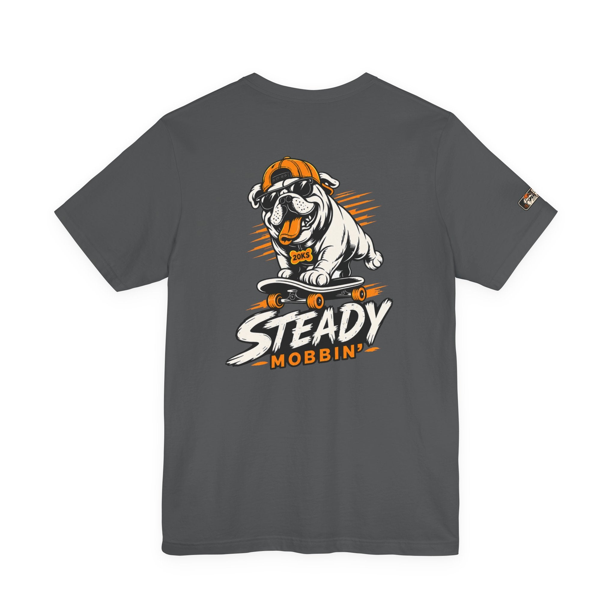 Steady Mobbin’ Bulldog Skateboard T-Shirt