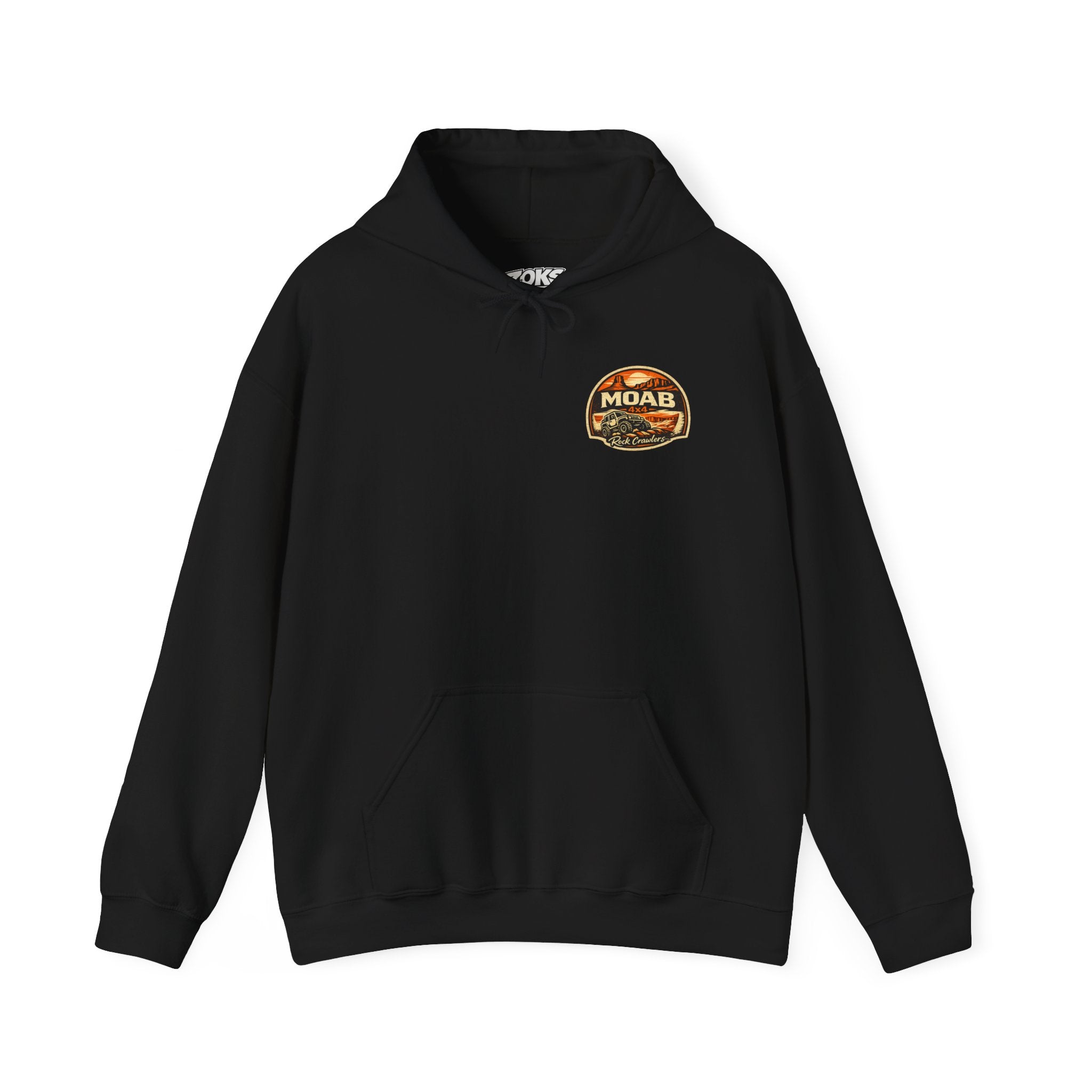 Moab 4x4 Off-Road Hoodie — Vintage Rock Crawler Pullover