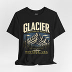 Glacier National Park Vintage Montana Mountain T-Shirt