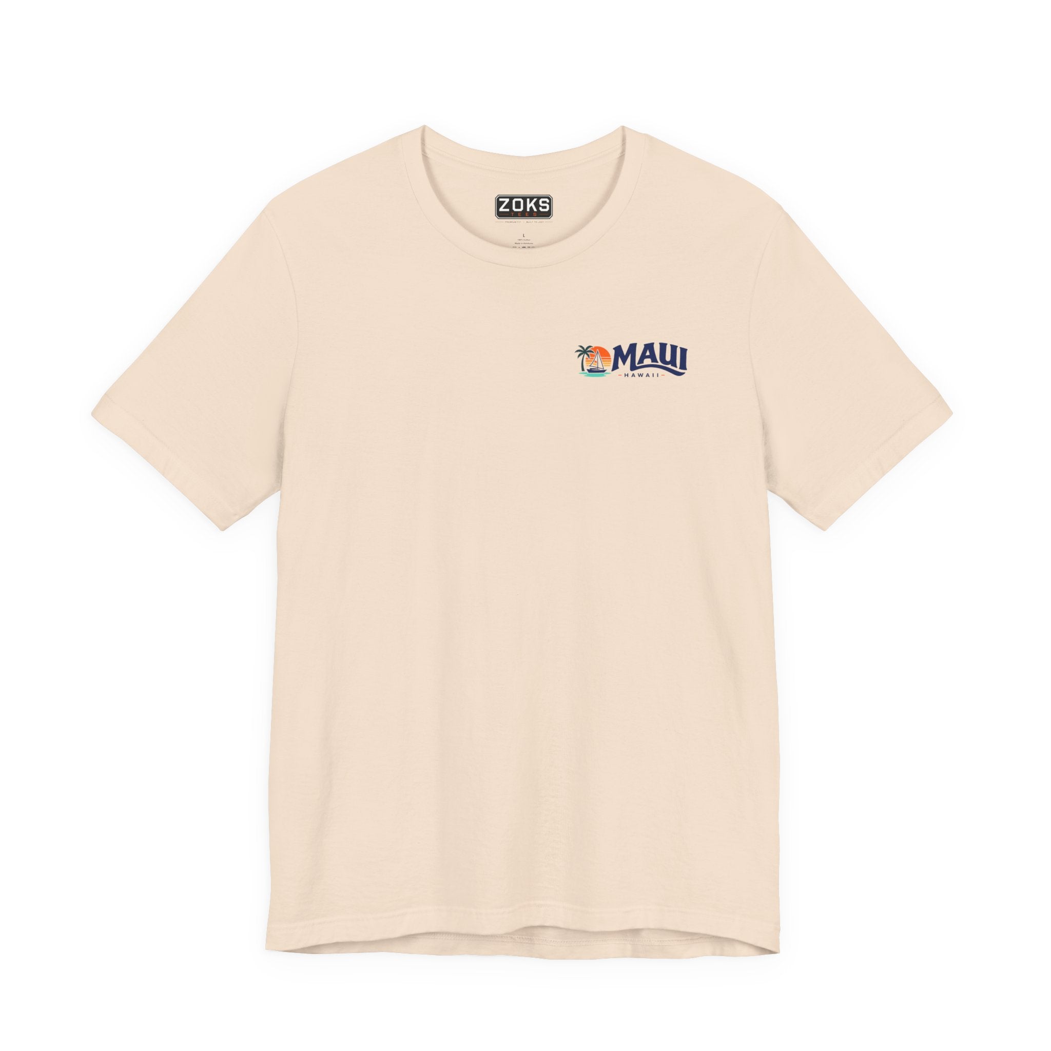 Maui Sail Sunset T-Shirt — Hawaii Palm Beach Vacation Tee