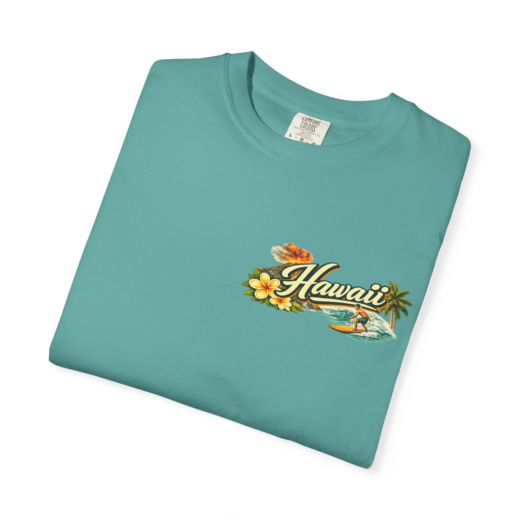 Hawaii Vintage Postcard T-Shirt — Paradise of the Pacific Graphic