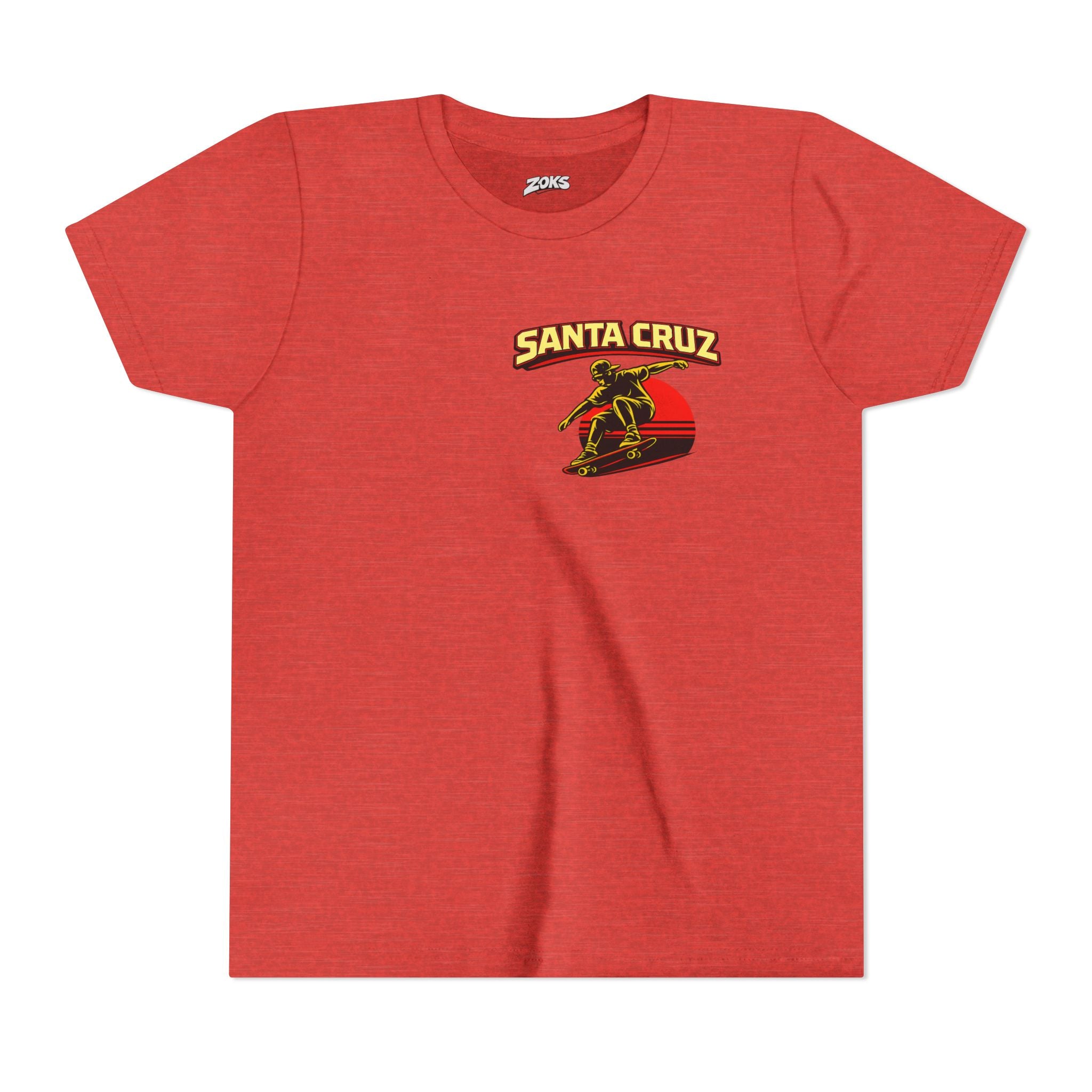 Santa Cruz Youth Skateboard Tee – Vintage Surf Skate California USA