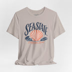 California Coast Shell Tee — Women's Sea State Graphic T-Shirt