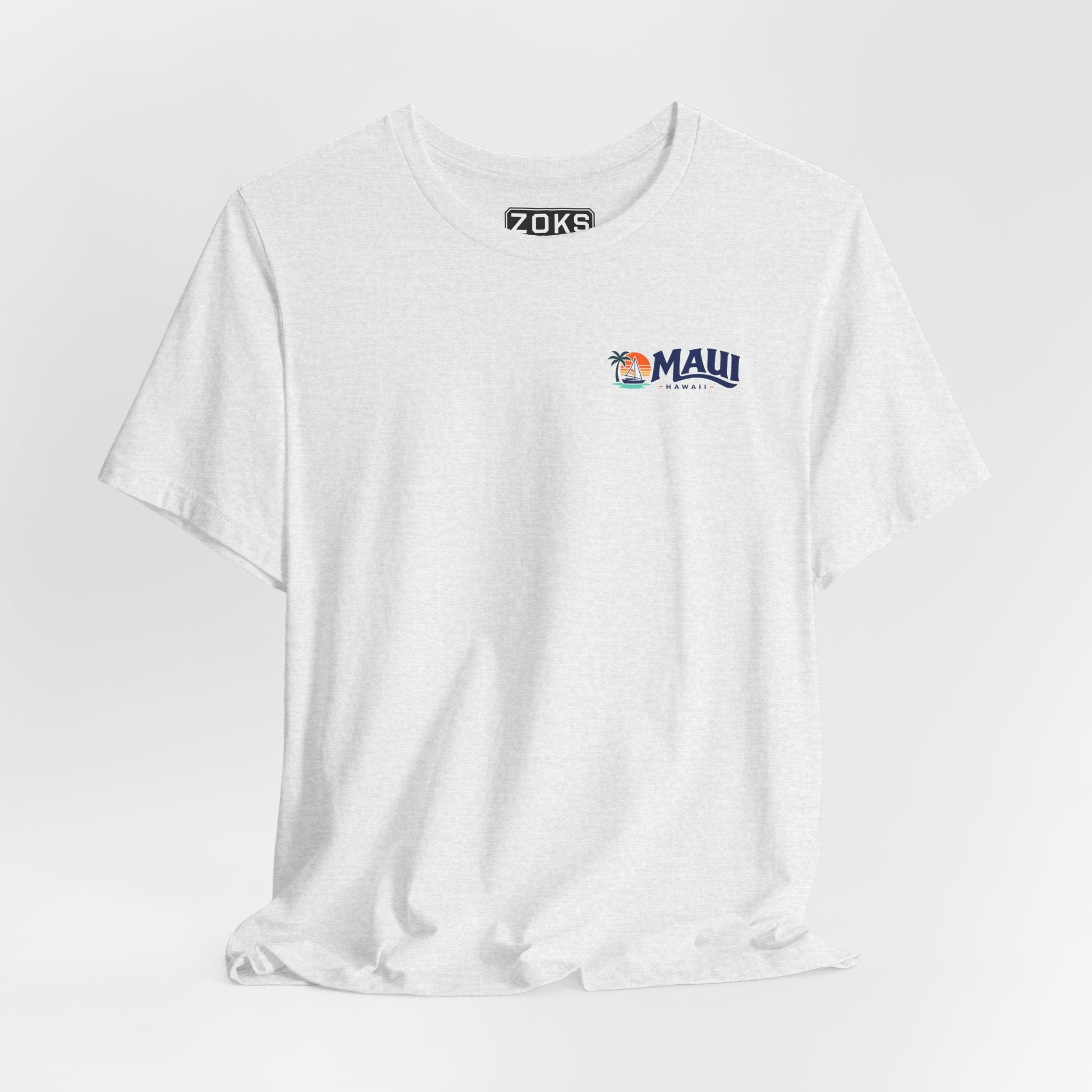 Maui Sail Sunset T-Shirt — Hawaii Palm Beach Vacation Tee