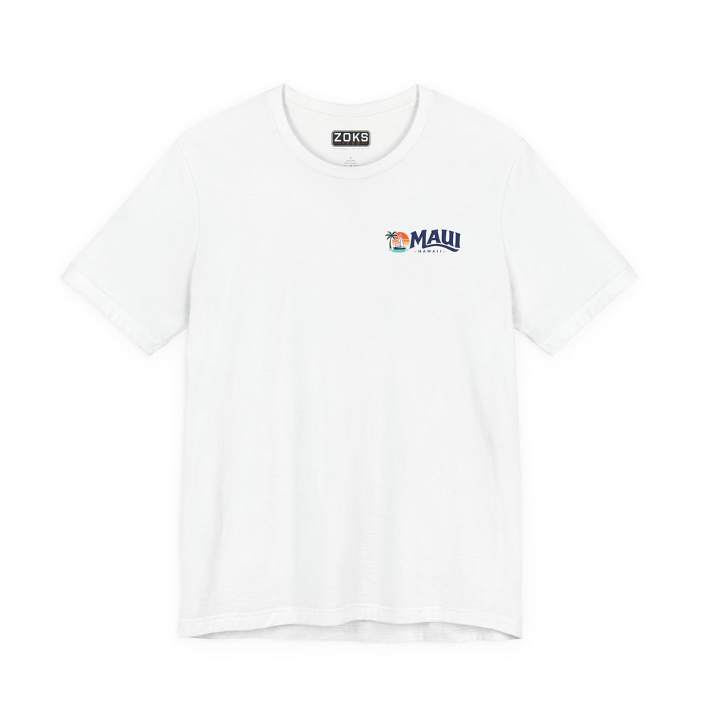 Maui Sail Sunset T-Shirt — Hawaii Palm Beach Vacation Tee