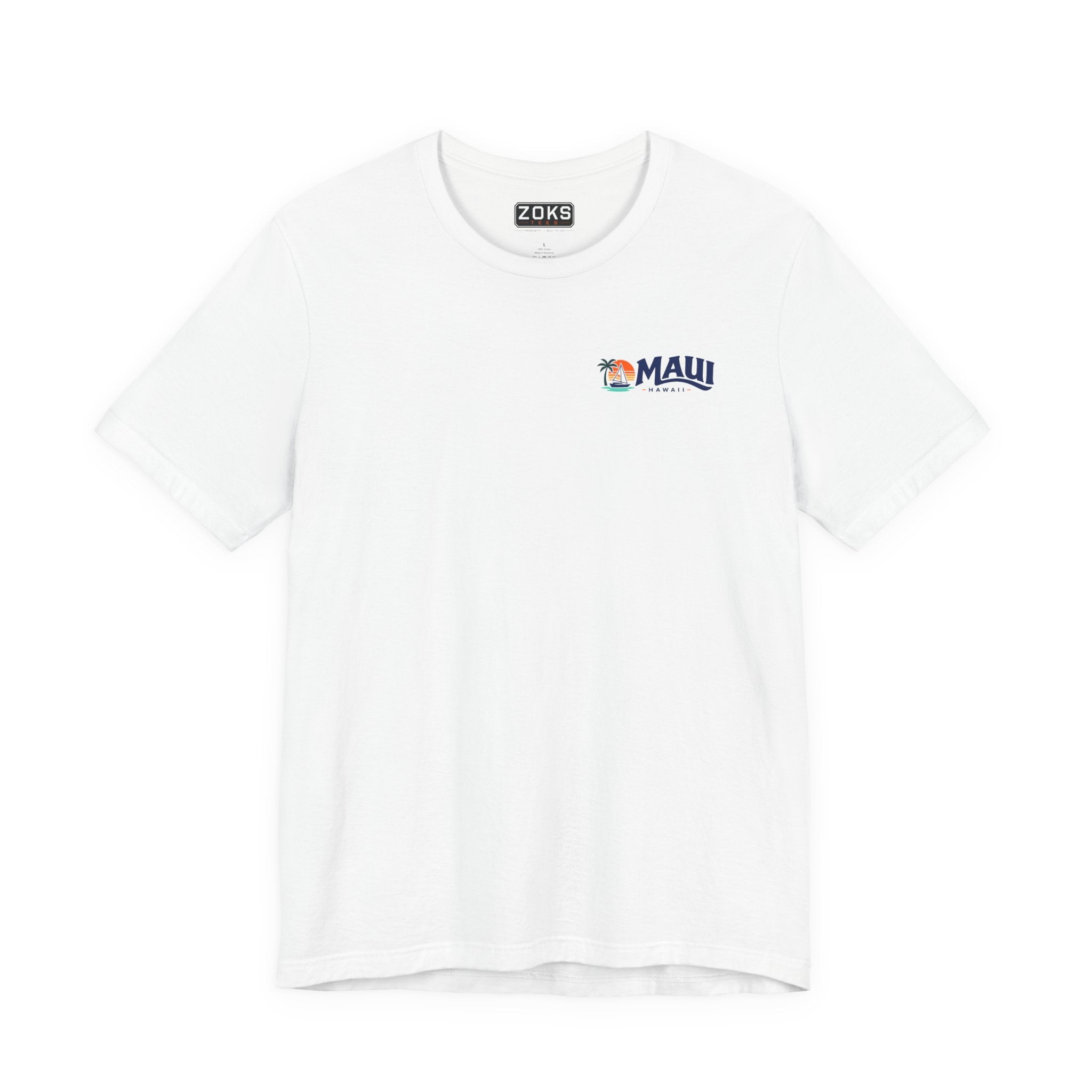 Maui Sail Sunset T-Shirt — Hawaii Palm Beach Vacation Tee