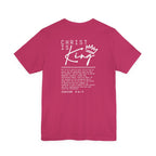 Christ Is King Tee — Isaiah 9:6-7 Christian Graphic T-Shirt