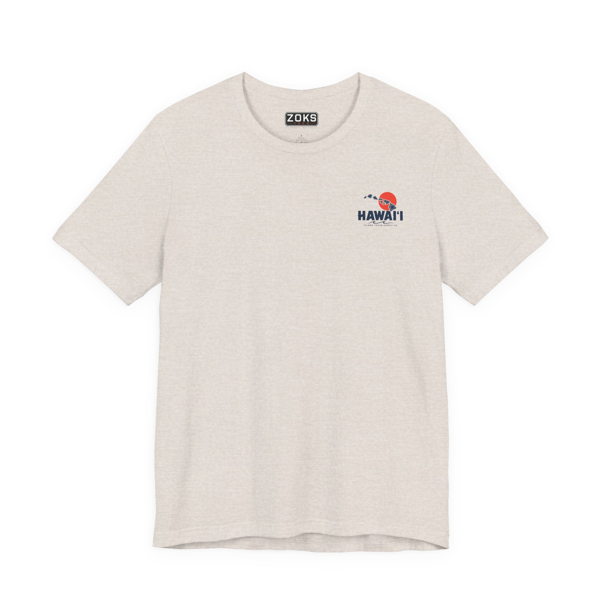 Hawai‘i Island Chain Supply Co. T-Shirt – Vintage Surf Map Graphic