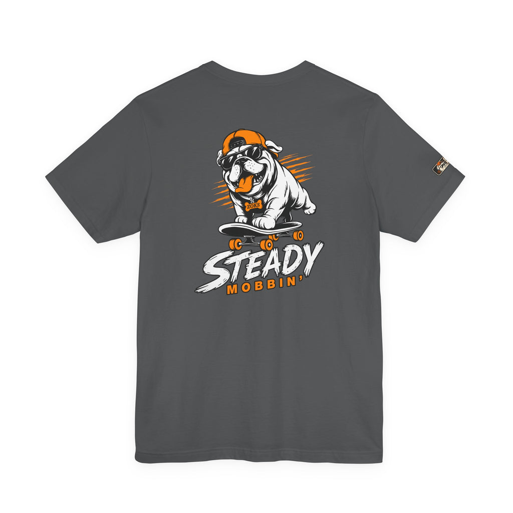 Steady Mobbin’ Bulldog Skateboard T-Shirt