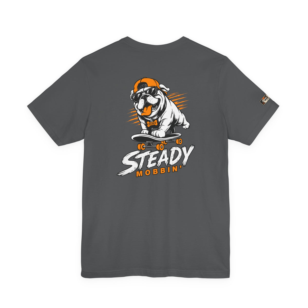 Steady Mobbin’ Bulldog Skateboard T-Shirt