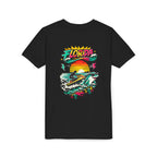 Florida Shark Surf Youth Tee - Kids' Beach Graphic T-Shirt