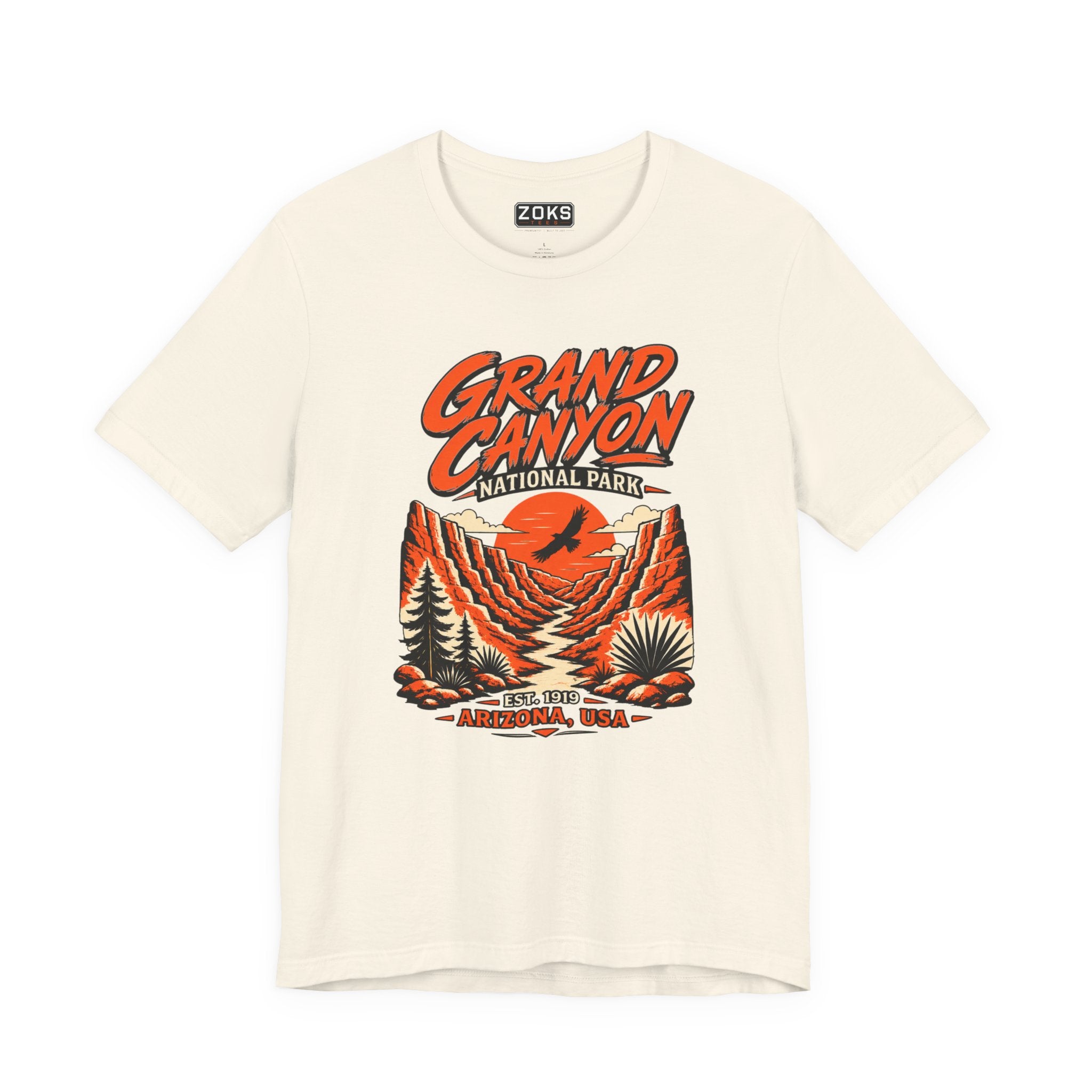 Grand Canyon National Park Tee — Retro Arizona Sunset Graphic T-Shirt