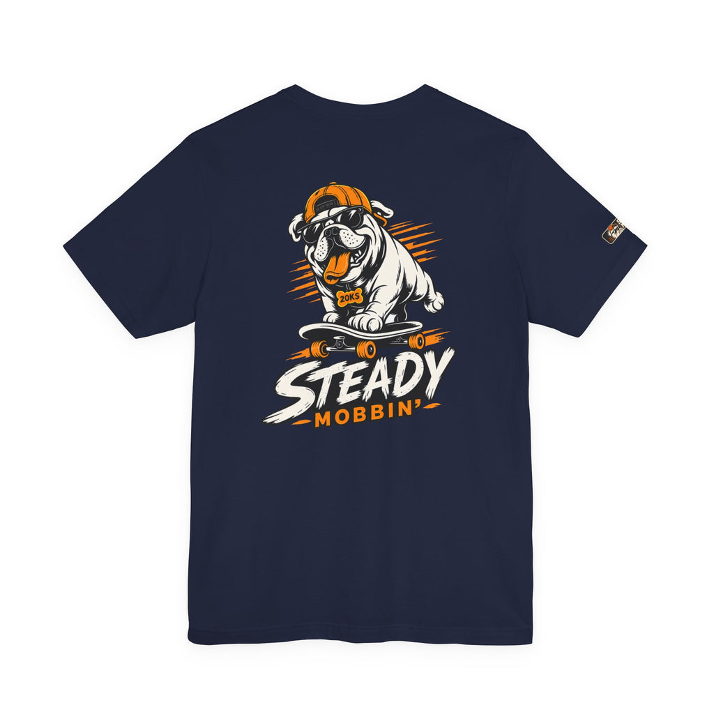 Steady Mobbin’ Bulldog Skateboard T-Shirt