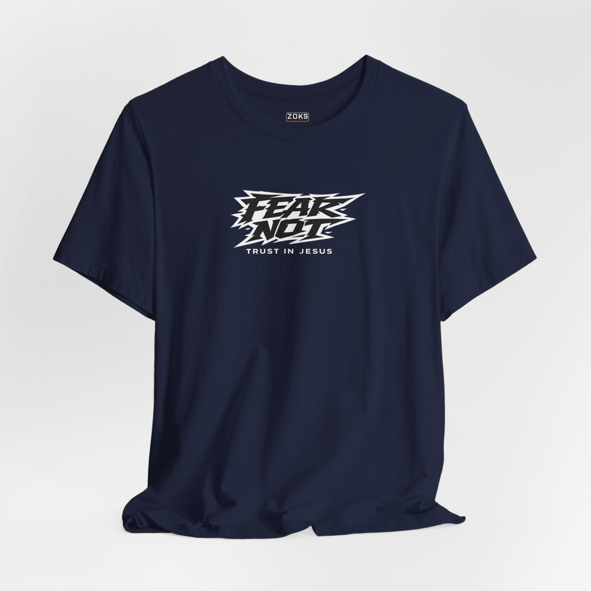 Fear Not - Trust in Jesus T-Shirt — Vintage Olive Christian Tee