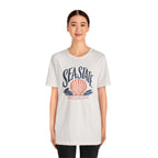 California Coast Shell Tee — Women's Sea State Graphic T-Shirt