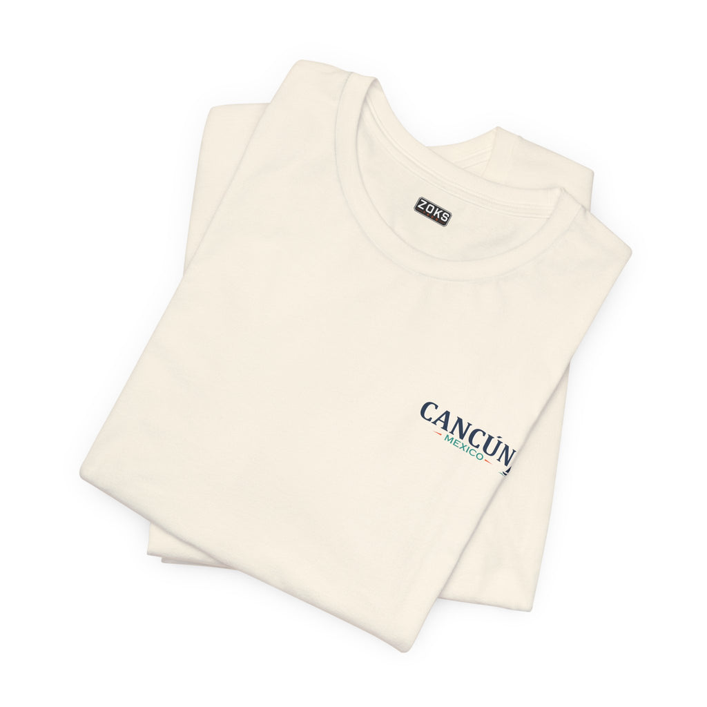 Cancún Mexico Sunset Sail T-Shirt — Beach Vacation Tee