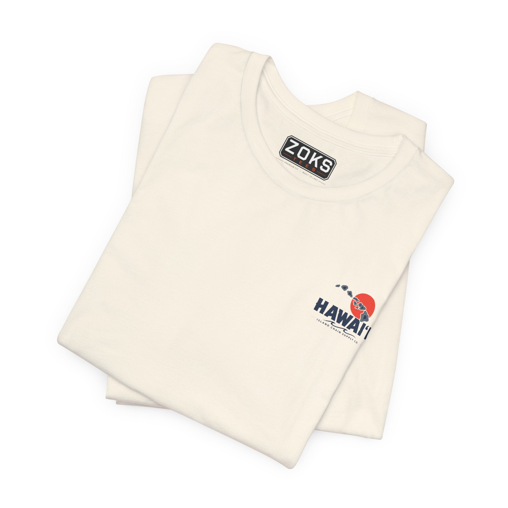 Hawai‘i Island Chain Supply Co. T-Shirt – Vintage Surf Map Graphic