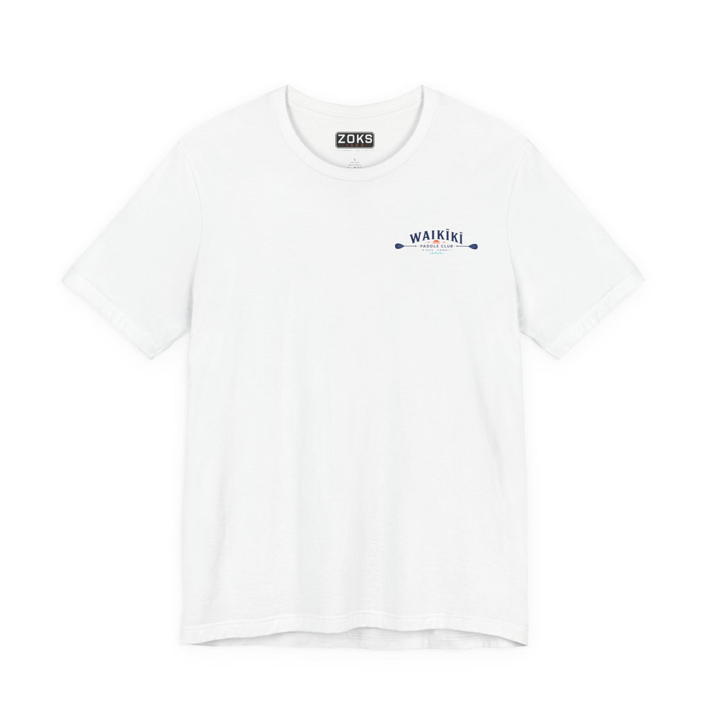 WAIKĪKĪ Paddle Club T-Shirt | Oʻahu Hawaiʻi Surf & Beach Tee