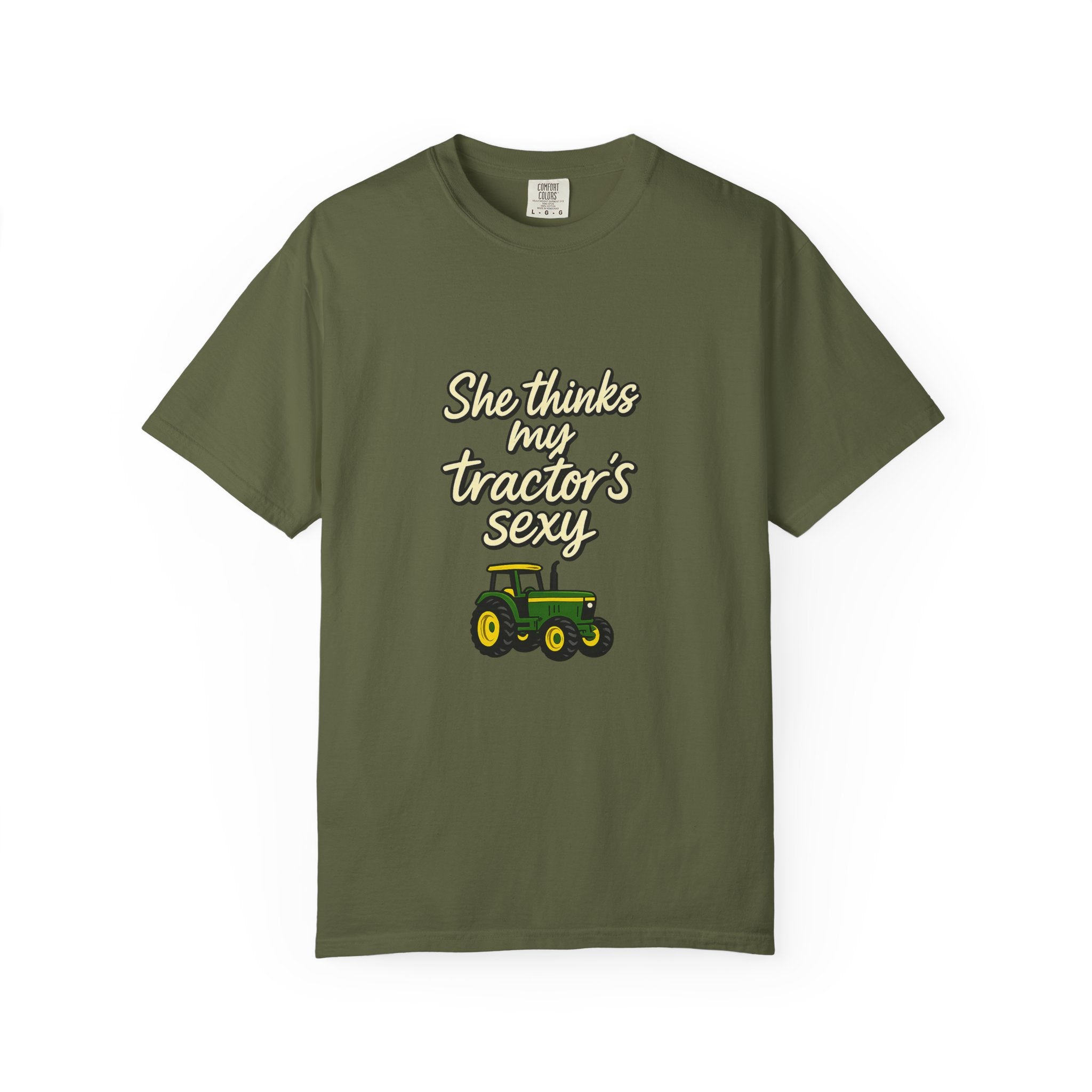 She Thinks My Tractor's Sexy T-shirt — Funny Farm Tractor Shirt