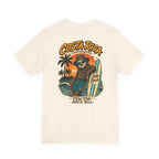 Costa Rica Surf Sloth T‑Shirt — Pura Vida Beach Tee