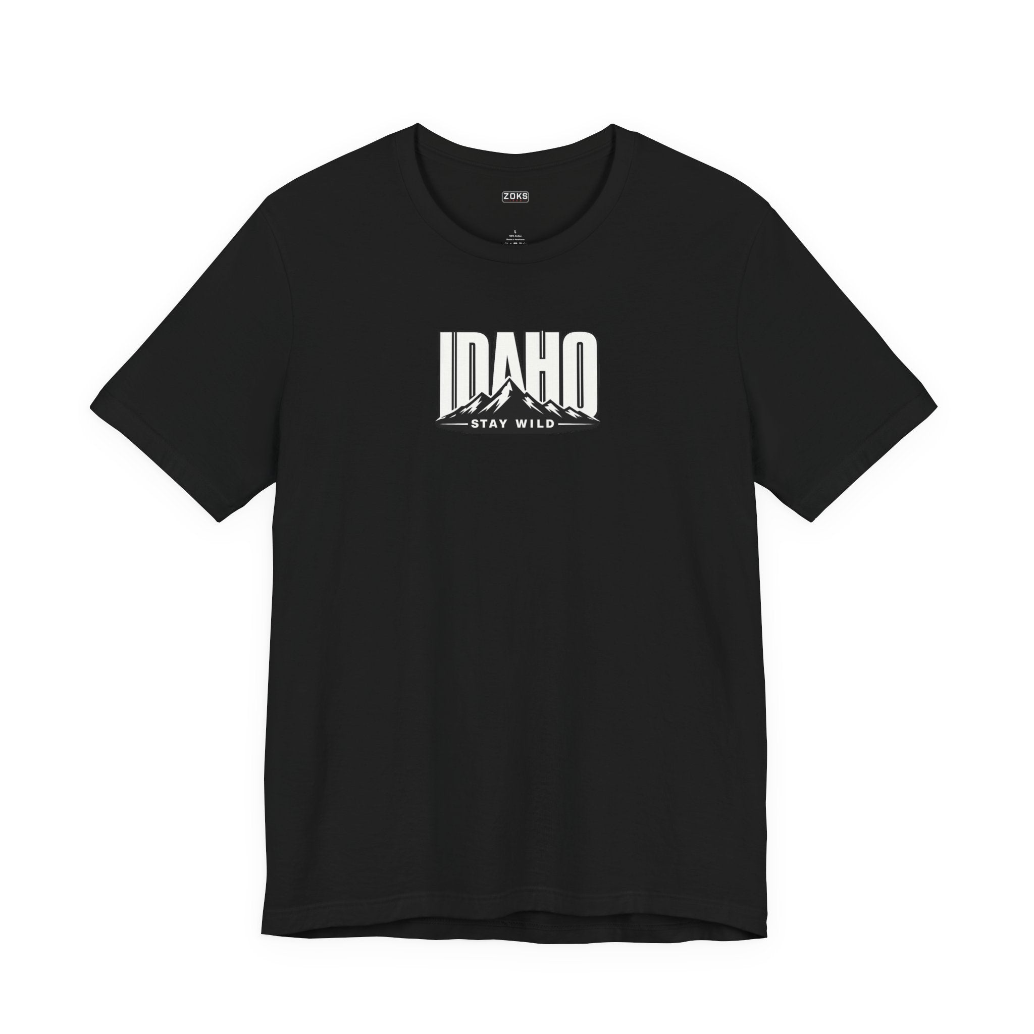 Idaho 'Stay Wild' Mountain State T-Shirt — Outdoor Adventure Tee