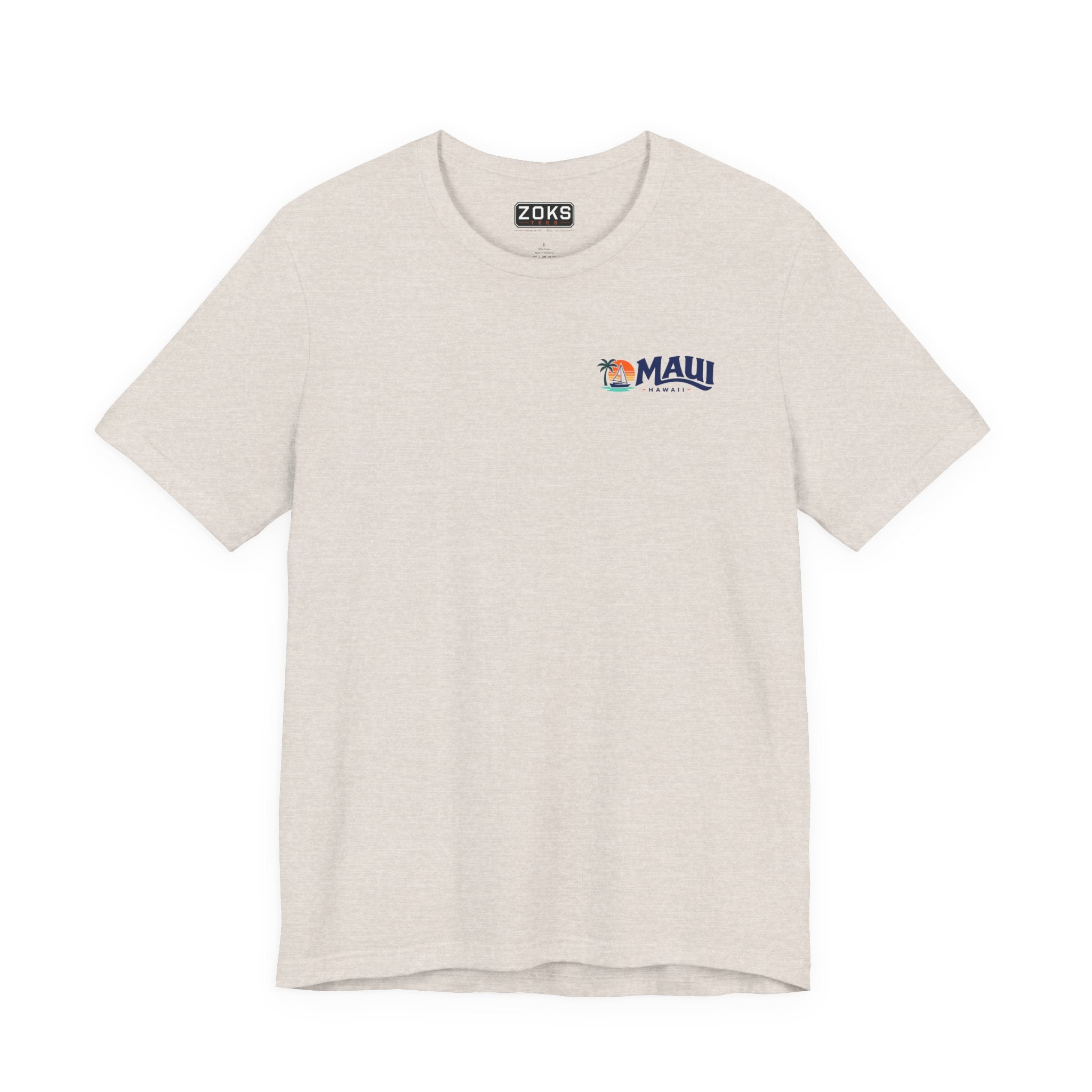 Maui Sail Sunset T-Shirt — Hawaii Palm Beach Vacation Tee